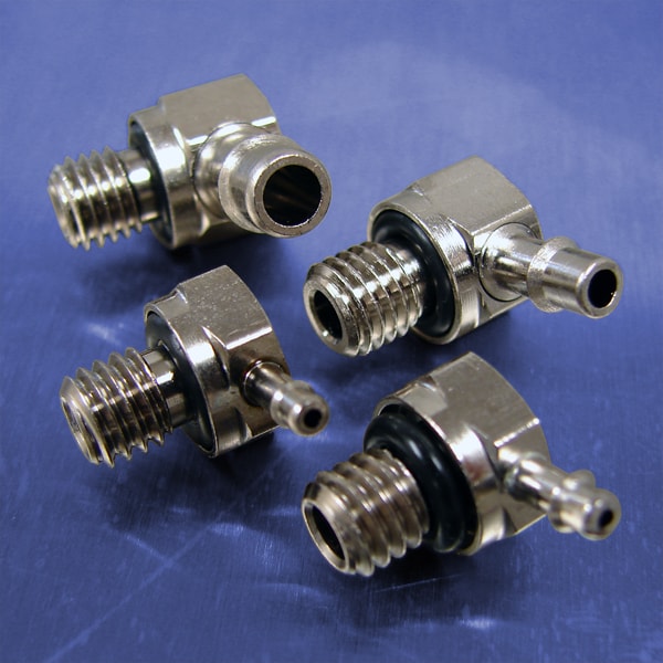 1/428 UNF Thread to Barb Elbow Fittings 1/428 UNF Thread to Barb